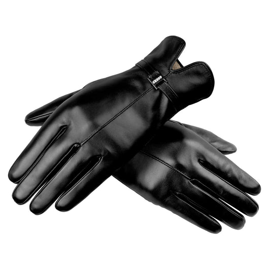 Guantes de Ciclismo Deportivos Coreanos con Pantalla Táctil de Cuero de Oveja - Image 6