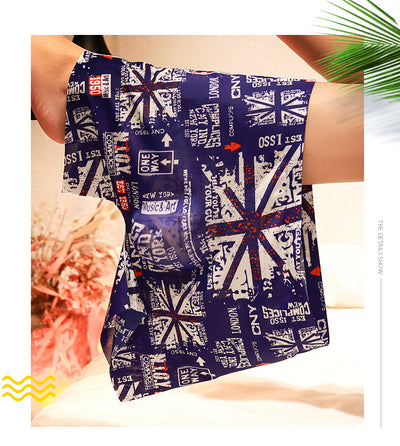 Calzoncillos Hombre Seda de Hielo Estampados sin Costuras Verano - Image 19