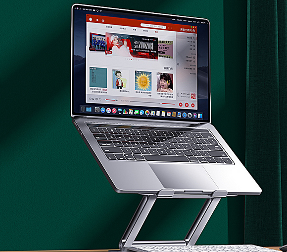 Soporte Ajustable para Laptop - Compatible con MacBook, iPad y Computadoras Portátiles