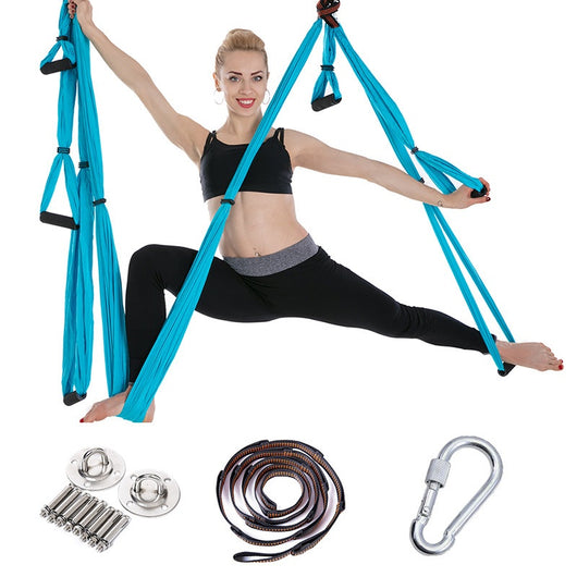 Hamaca de Yoga Aéreo Completa con 6 Asas - Soporte Máximo sin Elasticidad - Image 8