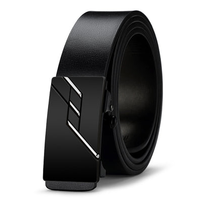 Cinturón de Cuero Automático para Hombre - Hebilla Inteligente Casual y Ejecutivo - Image 5