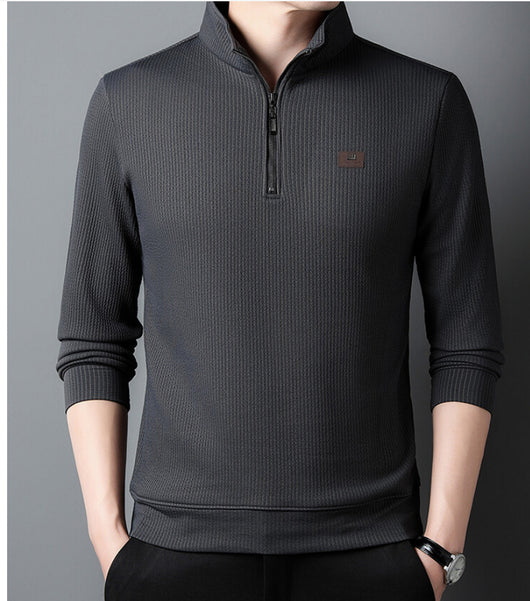 Sudadera Deportiva con Cuello Alto y Cierre Medio - Image 5