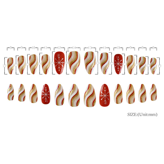 Esmalte de Uñas Profesional con Detalles Dorados y Lunares Plateados - Image 11