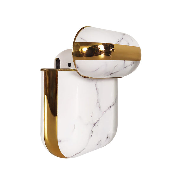 Funda Mármol TPU Compatible con AirPods - Protección Elegante y Suave