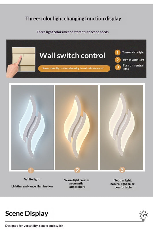 Lámpara de Pared Minimalista Moderna - Image 22