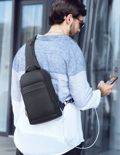 Bolso Bandolera Multifuncional para Hombre en Tela Oxford Impermeable - Image 12
