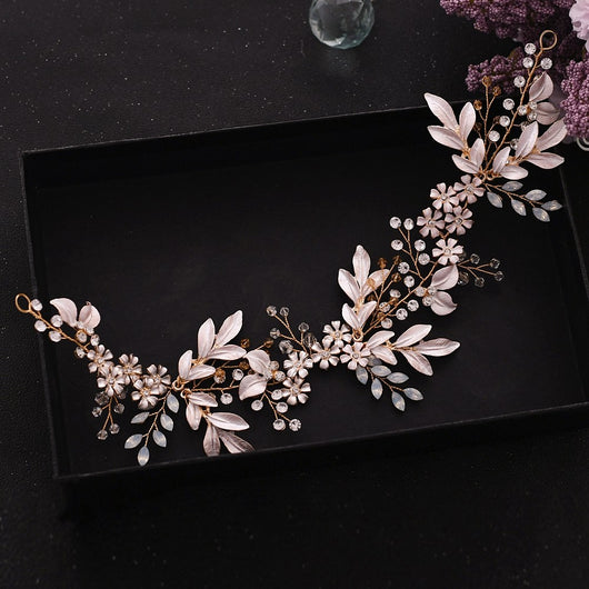Accesorios para el Cabello con Cristales de Aleación - Diseño Japonés y Coreano - Image 9