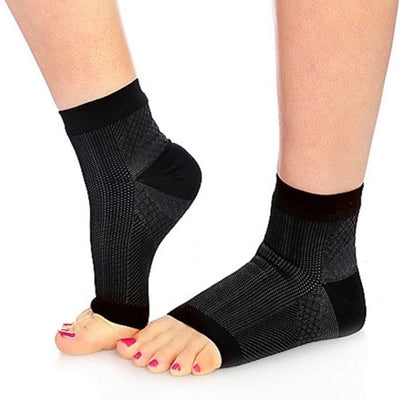 Manga de Compresión Antiagotamiento para Pies - 1 Par