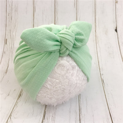 Gorro para bebé con moño - Image 4
