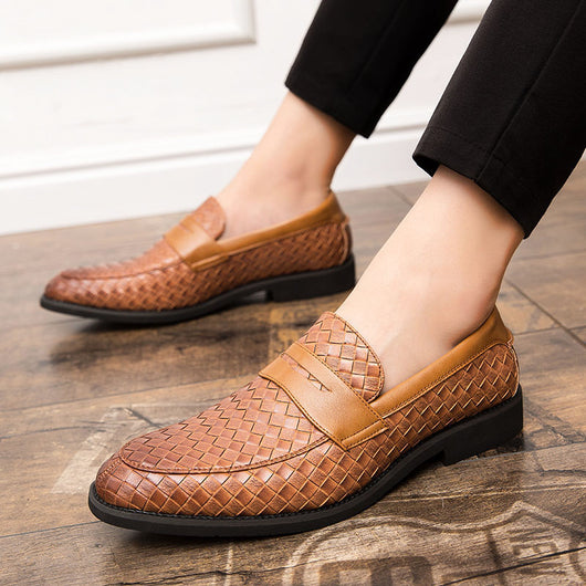 Zapatos de Cuero Casual para Hombre