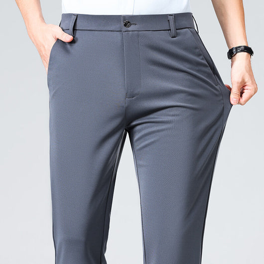 Pantalones Casuales Holgados de Corte Ejecutivo para Hombre - Image 7