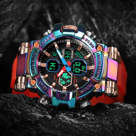 Reloj Deportivo de Aleación Colorida para Hombre - Image 7