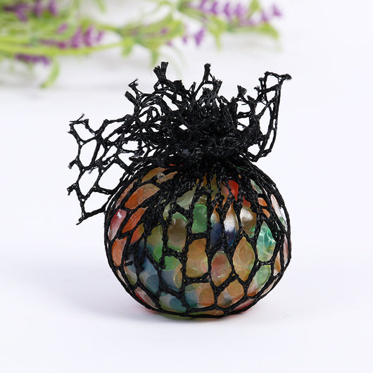 Pelota Antiestrés con Cuentas de Colores - Juguete Sensorial Descompresivo - Image 6