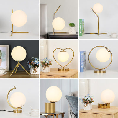 Lámpara de Mesita de Noche en Cobre - Diseño Minimalista y Moderno - Image 10