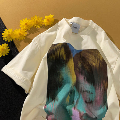 Camiseta Oversize Clásica de Manga Corta Estilo Europeo - Image 17