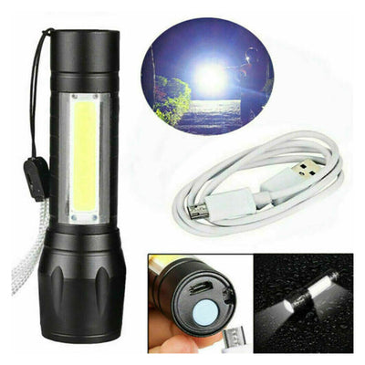 Linterna LED Zoom Extensible para Trabajo - Luz Profesional Ajustable - Image 11
