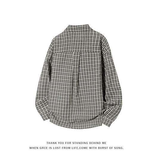 Camisa de Cuadros Manga Larga Tallas Grandes para Hombre - Image 3