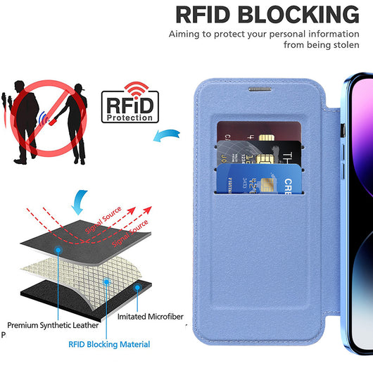 Funda Protectora con Cargador Inalámbrico Transparente y Soporte para Tarjetas - Image 13