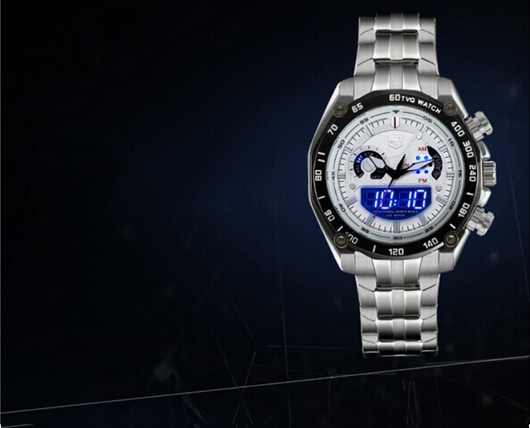 Reloj LED Luminoso para Hombre - Image 9