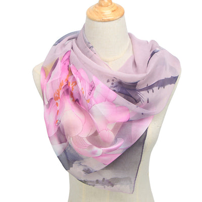 Pañuelo Ligero Protector Solar Primavera Verano con Diseño Estampado - Image 14