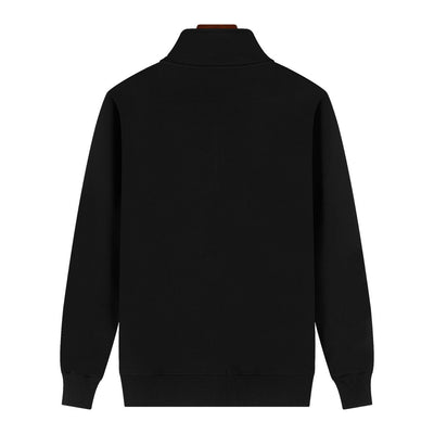Chaqueta Suéter de Terciopelo Dorado Grabado con Cuello de Pie y Personalización - Image 21