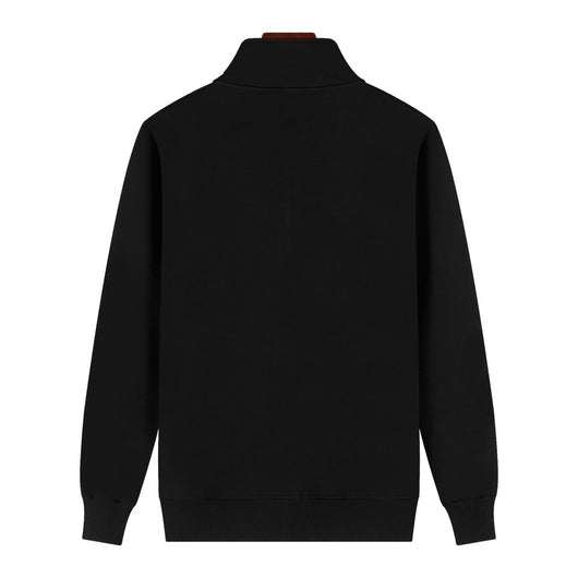 Chaqueta Suéter de Terciopelo Dorado Grabado con Cuello de Pie y Personalización - Image 21