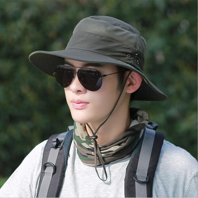 Gorra Visera Deportiva Protección Solar Resistente al Viento - Image 18