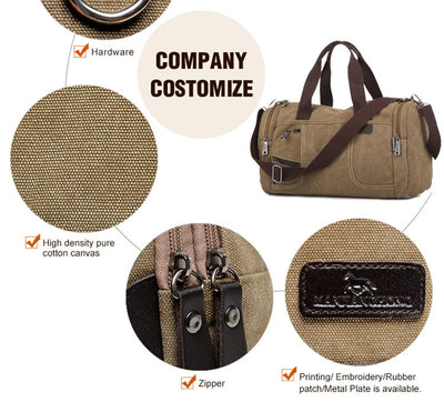Bolsa Tote de Lona de Gran Capacidad - Image 14