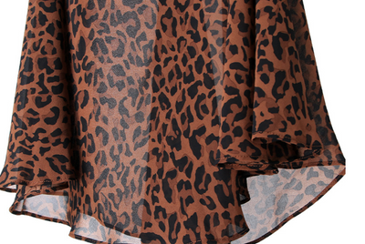Traje de Dama Leopardo Salvaje - Diseño Personalidad Corazón - Image 15