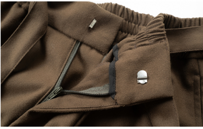 Pantalones Casuales Holgados para Hombre con Cinta Tejida y Corte Tridimensional - Image 18