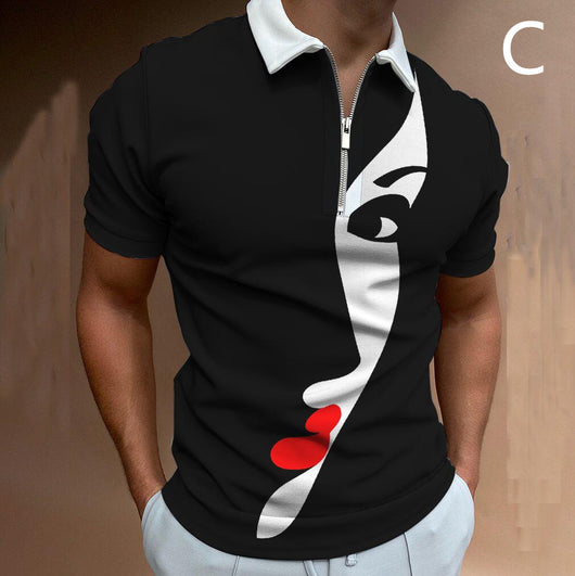 Camiseta Estampada Artística para Hombre - Diseño Urbano Manga Corta - Image 4