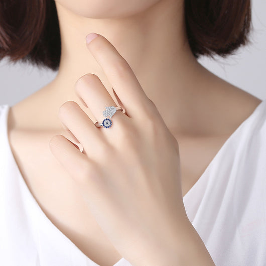Anillo de Palma en Plata de Ley - Image 2