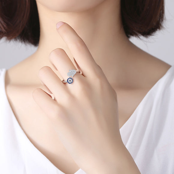 Anillo de Palma en Plata de Ley