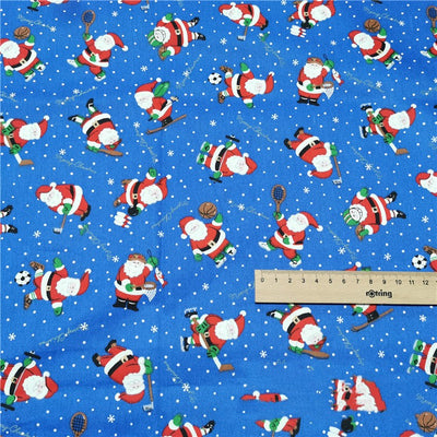 Tela de Algodón Twill Estampado Navideño para Ropa de Cama - Image 5