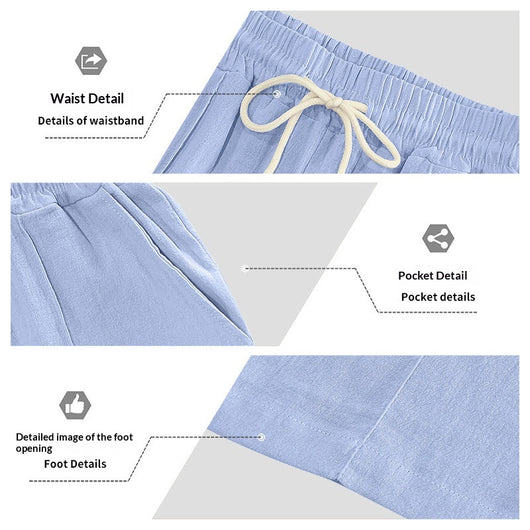 Pantalones Casuales Hombre Primavera-Otoño Corte Americano Suelto y Transpirable - Image 23