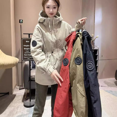 Chaqueta Casual de Abrigo para Exteriores