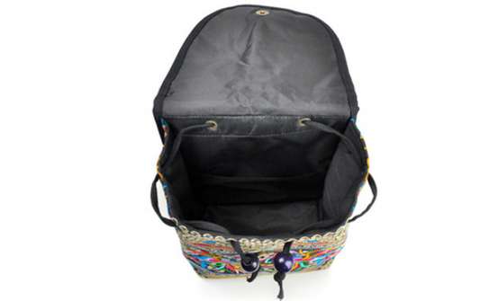 Bolso Bordado para Dama con Hombros Decorados - Image 2