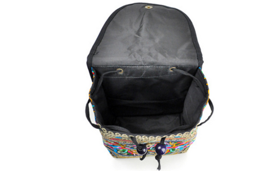 Bolso Bordado para Dama con Hombros Decorados - Image 2