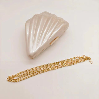 Bolso Bandolera de Concha Acrílica Transparente para Mujer - Image 15