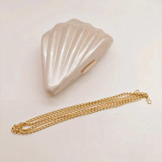 Bolso Bandolera de Concha Acrílica Transparente para Mujer - Image 15