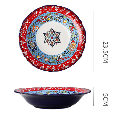 Vajilla Cerámica Bohemia con Diseño Artesanal - Image 30