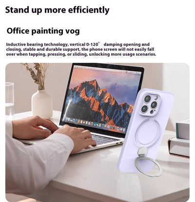Funda Magnética de Silicona Líquida con Soporte - Protección Anti-caídas - Image 17