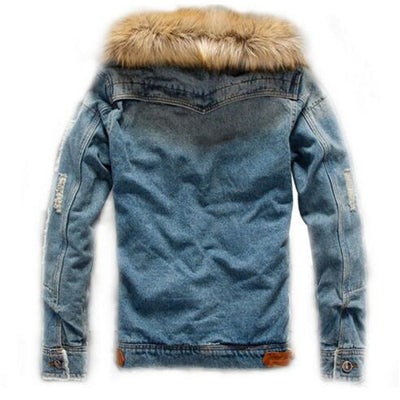 Chaqueta Vaquera Premium con Forro Aterciopelado - Image 4