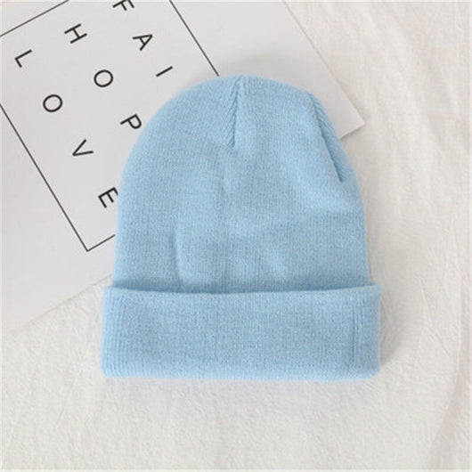Gorro de Lana Tejido para Otoño e Invierno - Image 23