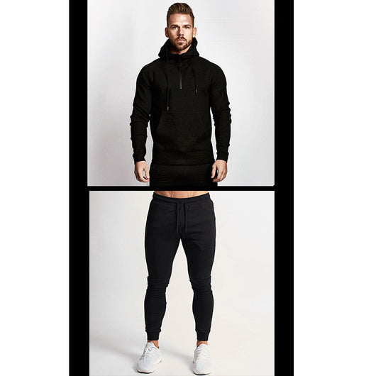 Sudadera con Capucha Otoño Invierno para Hombre - Conjunto Elegante - Image 11