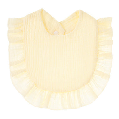 Babero de Gasa de Algodón con Encaje y Bolsillo Absorbente - Image 12