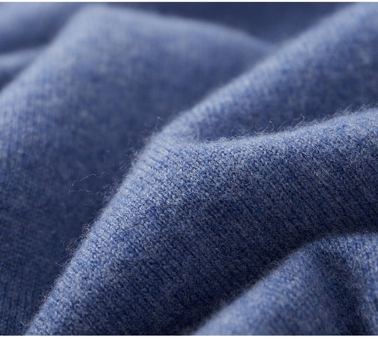 Cardigan Cashmere con Capucha y Cierre de Doble Cara para Hombre - Image 19