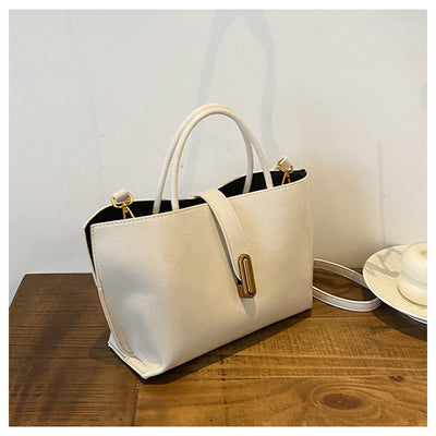 Bolso Bucket de Cuero Encerado Elegante y Portátil - Image 46