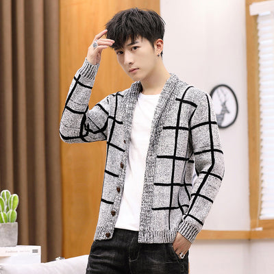 Cardigan de Cuadros para Hombre - Image 9