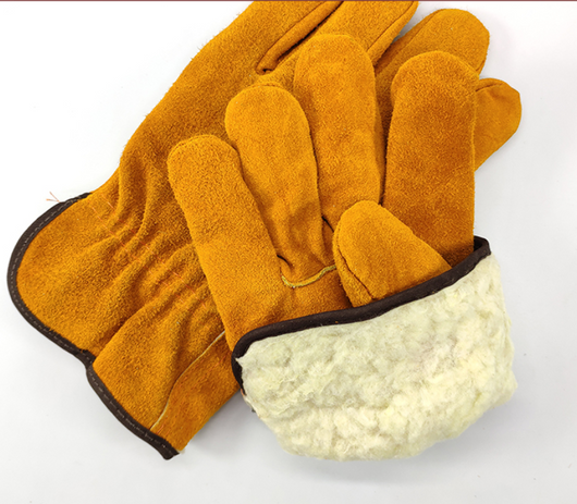 Guantes de Soldadura de Cuero Resistentes al Calor Extremo - Image 11